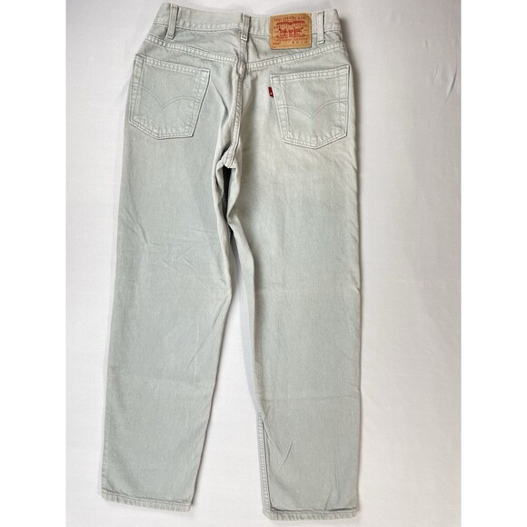 Levi’s 550 Relaxed Fit Jeans Men's 31x30 Grey Trademark Only Tag Vintage Y2K - Picture 2 of 16